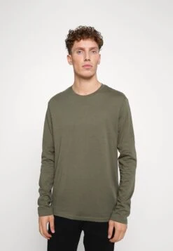 Pier One 5 PACK - Langarmshirt - Blue/white/beige/olive -Modegeschäft für Herren 005509f4995c4cfe81921683258f650e