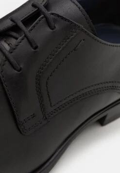 Pier One LEATHER - Schnürer - Black -Modegeschäft für Herren 05811a4bfe5243e3bee15ff78978f3c0