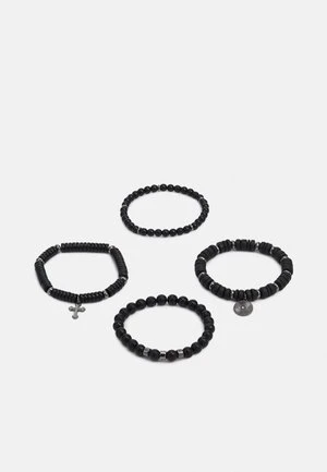 Pier One 5 PACK - Armband - Silver-coloured, Black 7 Pier One 5 PACK - Armband - Silver-coloured, Black – Bild 5