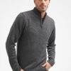 Pier One Strickpullover - Dark Grey Melange 2 Pier One Strickpullover - Dark Grey Melange -Modegeschäft für Herren 0a8822a0f6094dde807c1d5848720791