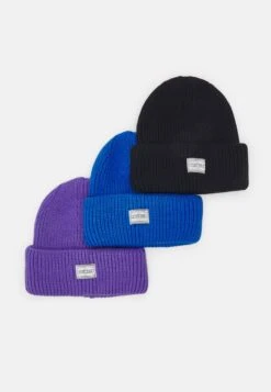 Pier One UNISEX 3 PACK - Mütze - Black/purple/blue -Modegeschäft für Herren 0b1b30453aec40e6b92005295dd8054a 1