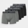 Pier One 5 PACK - Panties - Black/mottled Dark Grey -Modegeschäft für Herren 0bef183125834ec58b4062b836afe5ae