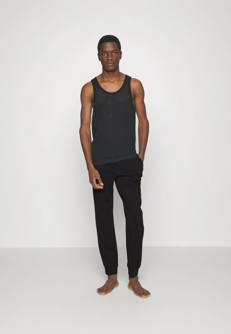 Pier One 2 PACK - Nachtwäsche Hose - Dark Blue/black 3 Pier One 2 PACK - Nachtwäsche Hose - Dark Blue/black