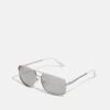 Pier One UNISEX - Sonnenbrille - Silver-coloured, Black -Modegeschäft für Herren 1103c68edb364b7cbf3808eb9b09d166