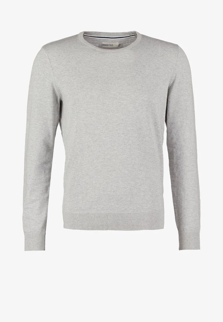 Pier One BASIC CREWNECK - Strickpullover - Light Grey 7 Pier One BASIC CREWNECK - Strickpullover - Light Grey – Bild 5