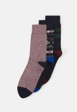 Pier One 3PACK - Socken - Dark Green/orange/bordeaux -Modegeschäft für Herren 184d959e5fd3487c9e43973166d9c2dc