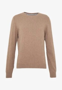 Pier One BASIC CREWNECK - Strickpullover - Mottled Beige 13 Pier One BASIC CREWNECK - Strickpullover - Mottled Beige -Modegeschäft für Herren 188b4f92241a4ee38833f970cf37df24