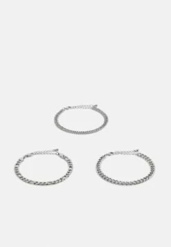 Pier One 3 PACK - Armband - Silver-coloured 11 Pier One 3 PACK - Armband - Silver-coloured -Modegeschäft für Herren 1a3184f89d574022908612b4a38116a8 1