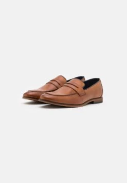 Pier One LEATHER - Business-Slipper - Camel -Modegeschäft für Herren 1b255c2edf1f4a32b4f510f55221cf2a