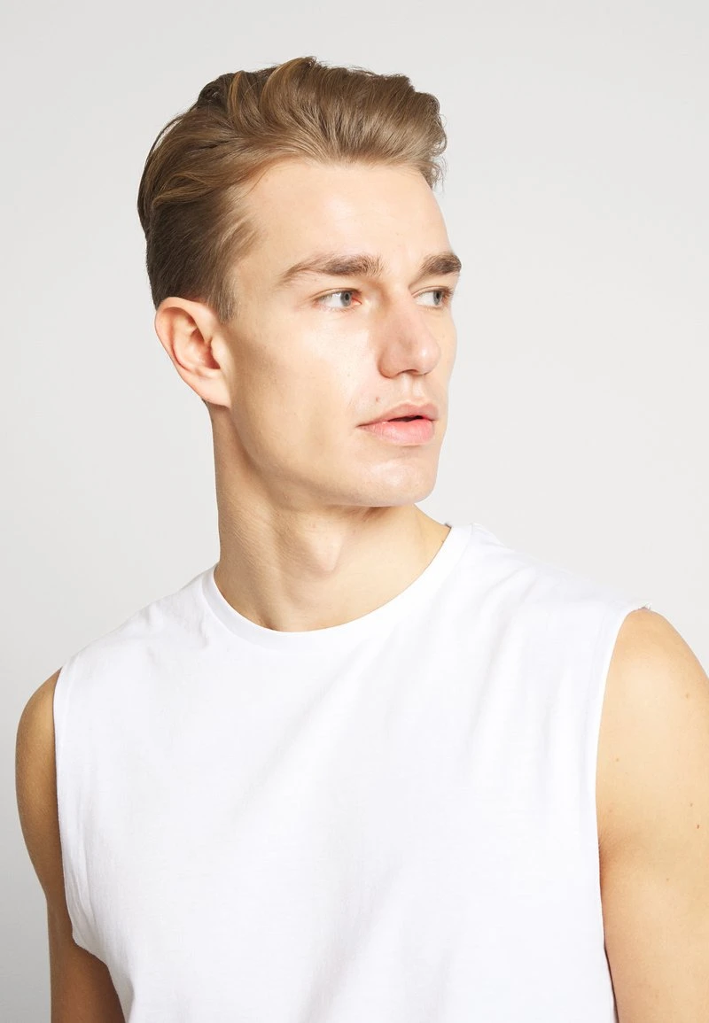 Pier One 3 PACK - T-Shirt Basic - Grey/white/black 8 Pier One 3 PACK - T-Shirt Basic - Grey/white/black – Bild 6