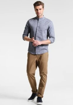 Pier One Hemd - Dark Blue -Modegeschäft für Herren 2569849e15ca4ded85c9c1c9b72b5a75