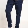 Pier One SLIM FIT CHINO - Chino - Dark Blue