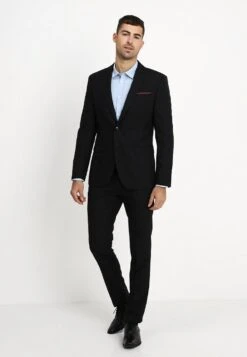 Pier One 2 PACK - Businesshemd - Light Blue/dark Blue