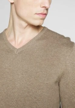 Pier One Strickpullover - Mottled Beige 12 Pier One Strickpullover - Mottled Beige -Modegeschäft für Herren 2c19a01ca9434245b2aa0d5a63a52085