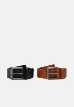 Pier One 2 PACK UNISEX - Gürtel - Black/cognac -Modegeschäft für Herren 2f8356d00e94424e9b370f49a86d96f0 1