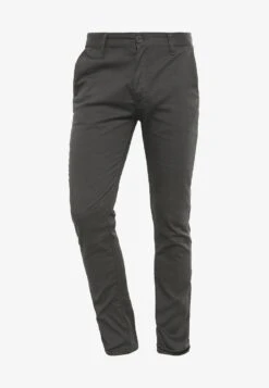 Pier One SLIM FIT CHINO - Chino - Dark Grey -Modegeschäft für Herren 33663e7d56c4433b9128b48901c67acf