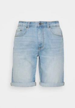 Pier One Jeans Shorts - Blue Denim