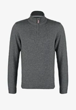 Pier One Strickpullover - Dark Grey Melange -Modegeschäft für Herren 3a74f8a3ee89415cb8129dbcd990c18c