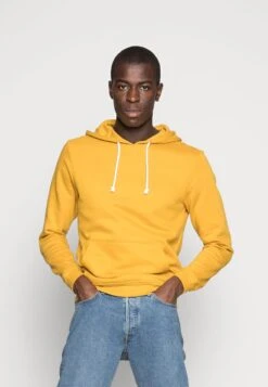 Pier One Kapuzenpullover - Yellow -Modegeschäft für Herren 484259b219484330a0484d84b45f1cce 1