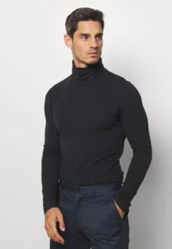 Pier One 2 PACK - Langarmshirt - Black -Modegeschäft für Herren 4cff6276a5ea4312b7f8076535468928