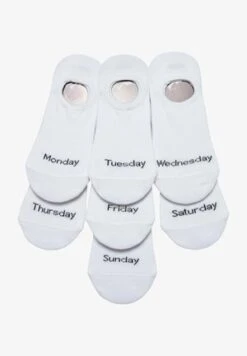 Pier One 7 PACK - Füßlinge - White -Modegeschäft für Herren 4d2bd21c5fc2480db9e996cf3b6bb60f