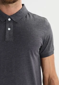 Pier One Poloshirt - Dark Grey Melange -Modegeschäft für Herren 4f25d59506134b1dba0bde8f19c3f5d2