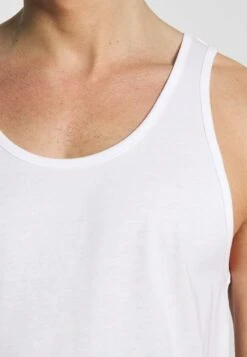 Pier One 2 PACK - Top - White -Modegeschäft für Herren 52833d80fb3f40e4971d846f93fab26c