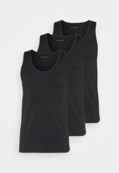 Pier One 3 PACK - Top - Black -Modegeschäft für Herren 53d2b6fb89474a66a34f13a6a78b9788