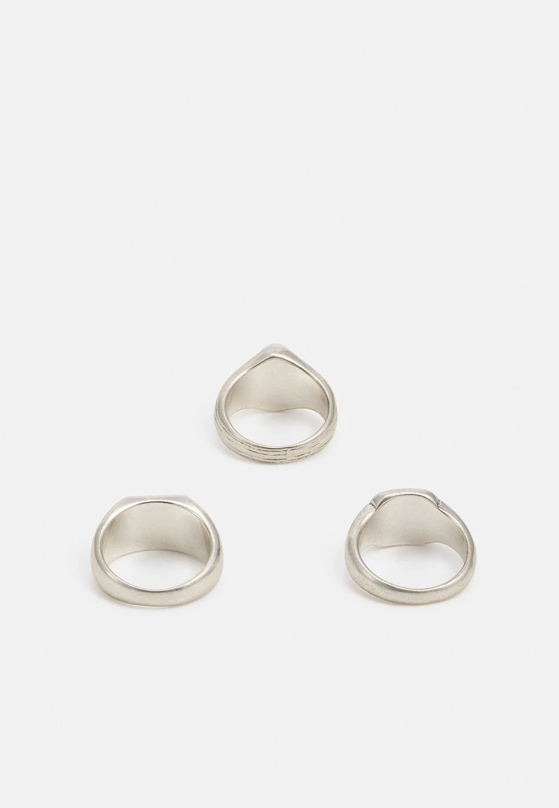 Pier One 3 PACK - Ring - Silver-coloured 4 Pier One 3 PACK - Ring - Silver-coloured – Bild 2