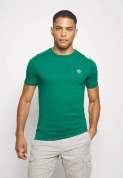Pier One T-Shirt Basic - Dark Green -Modegeschäft für Herren 60cb057aec8642f3a005b97463b61b16