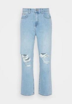 Pier One DISTRESS ON KNEES - Jeans Relaxed Fit - Light Blue Denim -Modegeschäft für Herren 6c561d8272b94404a72faaf104617fd2