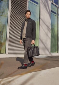 Pier One LEATHER - Business-Schnürer - Black -Modegeschäft für Herren 6c614df4222a4f3185b9d5cc4267bfb8