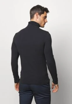 Pier One 2 PACK - Langarmshirt - Black -Modegeschäft für Herren 70266d316e874575a24ecdc466f5c2fa