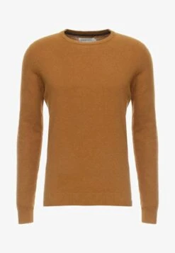 Pier One Strickpullover - Mottled Dark Yellow -Modegeschäft für Herren 83162adb0e174da3a4851f0ab6d152d2