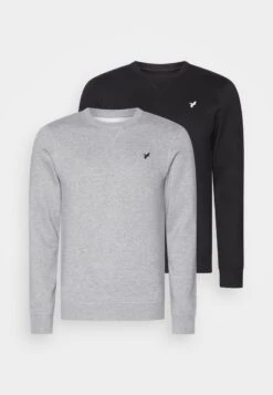 Pier One Sweatshirt - Black/mottled Grey 13 Pier One Sweatshirt - Black/mottled Grey -Modegeschäft für Herren 85f1371ece5d476794476850af6f9da1 1