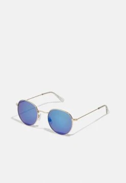 Pier One UNISEX - Sonnenbrille - Gold-coloured/blue -Modegeschäft für Herren 86da2e15ef8c413eada469d3cb0f90a2 1