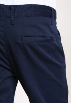 Pier One SLIM FIT CHINO - Chino - Dark Blue -Modegeschäft für Herren 87f77f60c54e446dbcde35fa0b5a2ae9