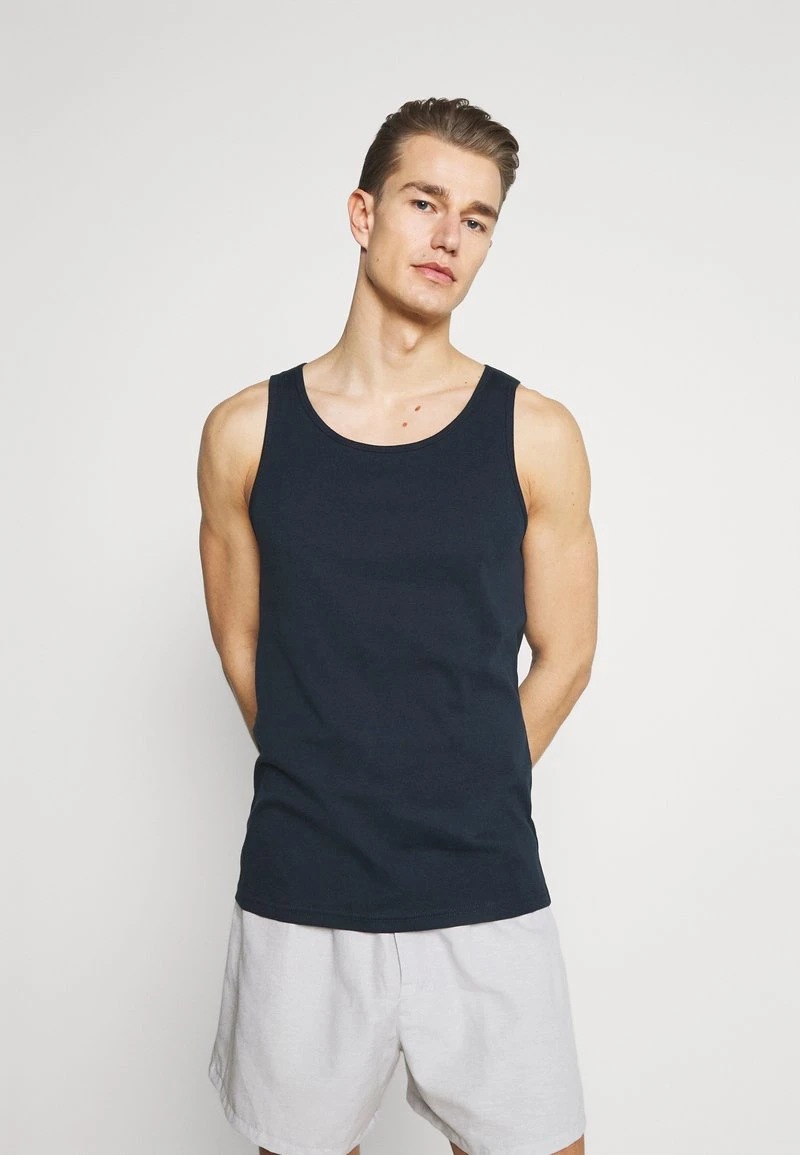 Pier One 3 PACK - Unterhemd/-shirt - Dark Blue/bordeaux/off-white 5 Pier One 3 PACK - Unterhemd/-shirt - Dark Blue/bordeaux/off-white – Bild 3