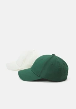 Pier One UNISEX 2 PACK - Cap - Green/off White -Modegeschäft für Herren 99ca31b413ff4c18aa6122d7b5200082