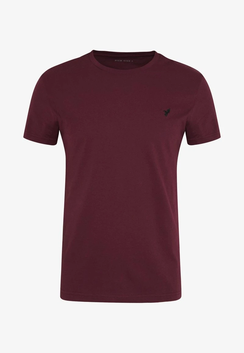 Pier One T-Shirt Basic - Bordeaux 7 Pier One T-Shirt Basic - Bordeaux – Bild 5