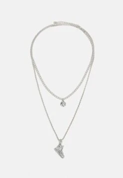 Pier One 2 PACK - Halskette - Silver-coloured -Modegeschäft für Herren 9d038e7670c342348d18a1c1009866cc 1