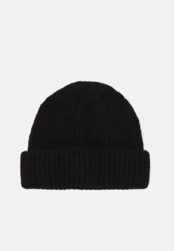 Pier One SHORT MICRO BEANIE UNISEX - Mütze - Black -Modegeschäft für Herren 9f21733eb7c144e99d0caa1c7530c76b 1