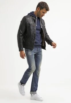 Pier One Kapuzenpullover - Dark Blue Melange -Modegeschäft für Herren 9fb0412c857a42ddb1955a21d8c4ba42