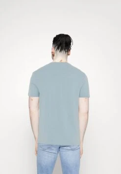 Pier One T-Shirt Basic - Light Blue/yellow/mint -Modegeschäft für Herren a02da333e8364502a62577a64e56cd49