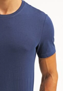 Pier One T-Shirt Basic - Dark Blue -Modegeschäft für Herren a056c2e78b9a4d64a38125a1bb4866e6
