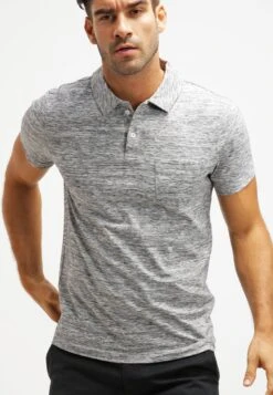 Pier One Poloshirt - Grey Melange -Modegeschäft für Herren a2aab7516d4c4b808ba364e52be459bf 1