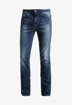 Pier One Jeans Straight Leg - Washed Dark Blue -Modegeschäft für Herren a50c76bb7abb42f898d09733f52d63c1