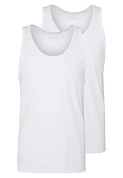 Pier One 2 PACK - Top - White -Modegeschäft für Herren a632f7e7e6934795b1931a226018cb16 1