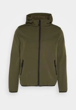 Pier One Regenjacke / Wasserabweisende Jacke - Olive -Modegeschäft für Herren a7ac6e9387d74cac948f93916ff7deaf
