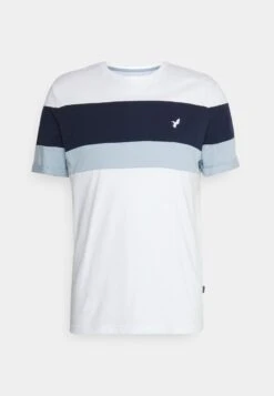 Pier One T-Shirt Print - White/blue 12 Pier One T-Shirt Print - White/blue -Modegeschäft für Herren b0f4da8f05f1438792789d645aeab48b